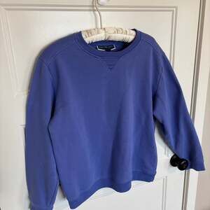Karen Scott Sport Purple Crewneck Sweatshirt, Women Medium